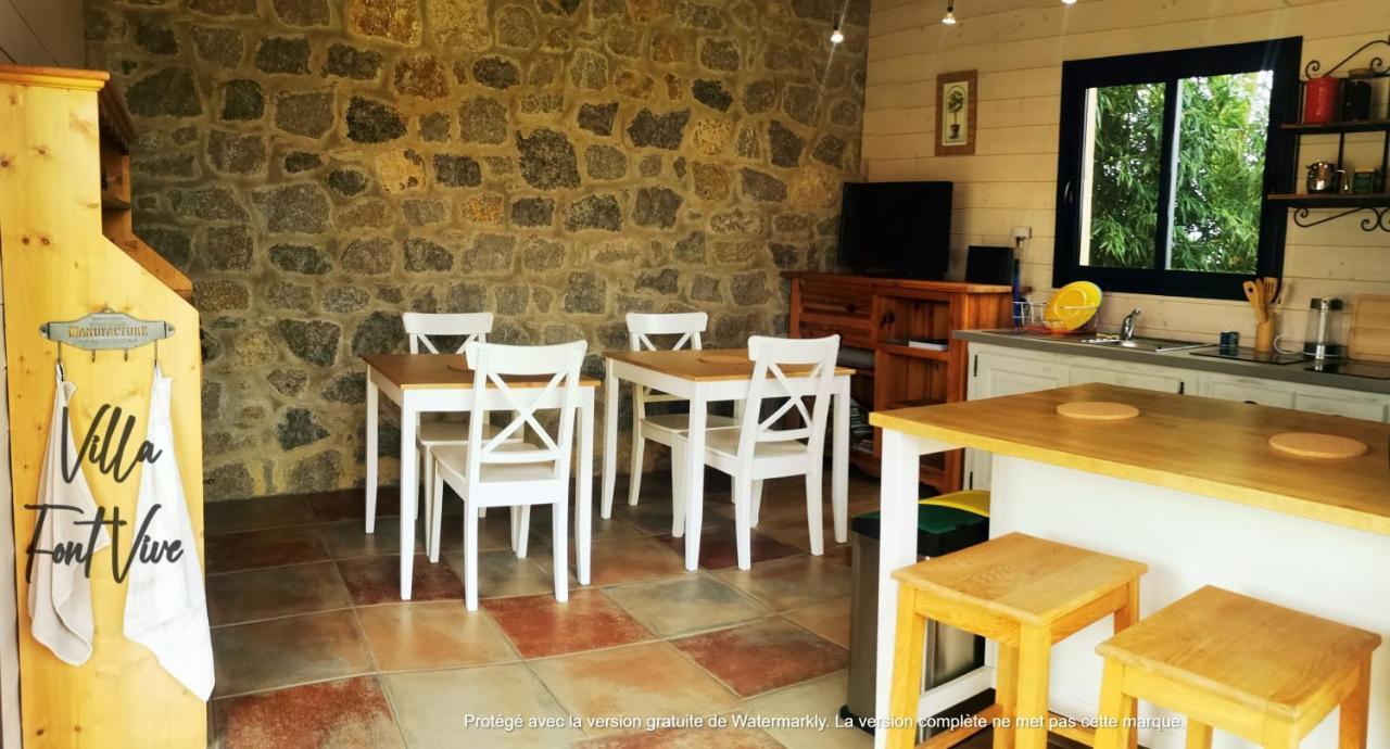 Villa Font Vive - Chambres D'Hotes Eco-Labellisees Avec Cuisine - Confort, Calme Et Vue Exceptionnels ! Grospierres Εξωτερικό φωτογραφία